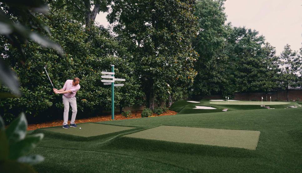 How Jim Nantz brought the Masters to his own backyard